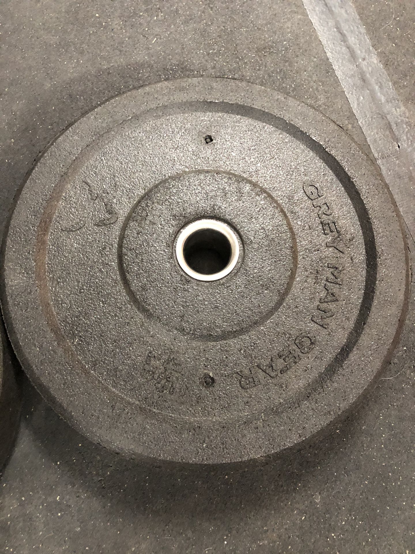 Bumper plate crump weight 2inch only 1