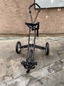 3-Wheel Foldable Golf Push Cart