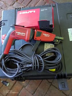 hilti screw gun