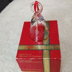 1985 Lenox Annual Crystal Bell 