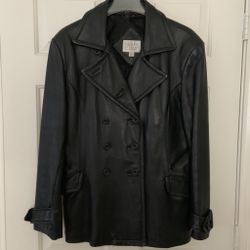 Women’s Black Leather Jacket