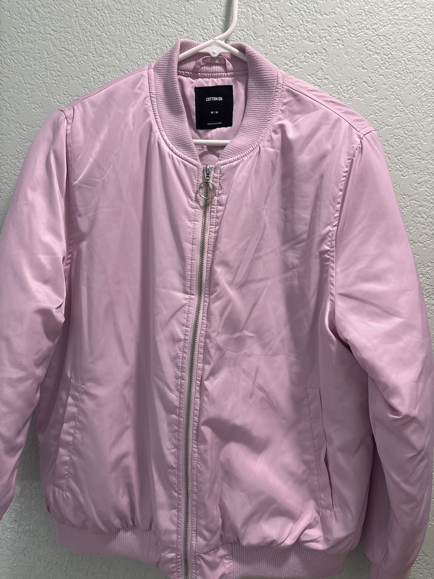 Light Pink Oversized Jacket