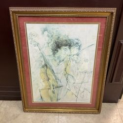 Gary Benfield’s Cello Giclee Framed