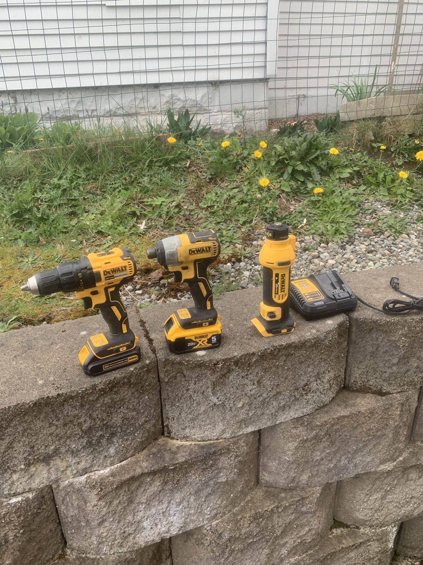 Dewalt 20v XR set