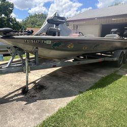 Project Boat Ranger 360-V 20ft Bass Boat, NO Motor