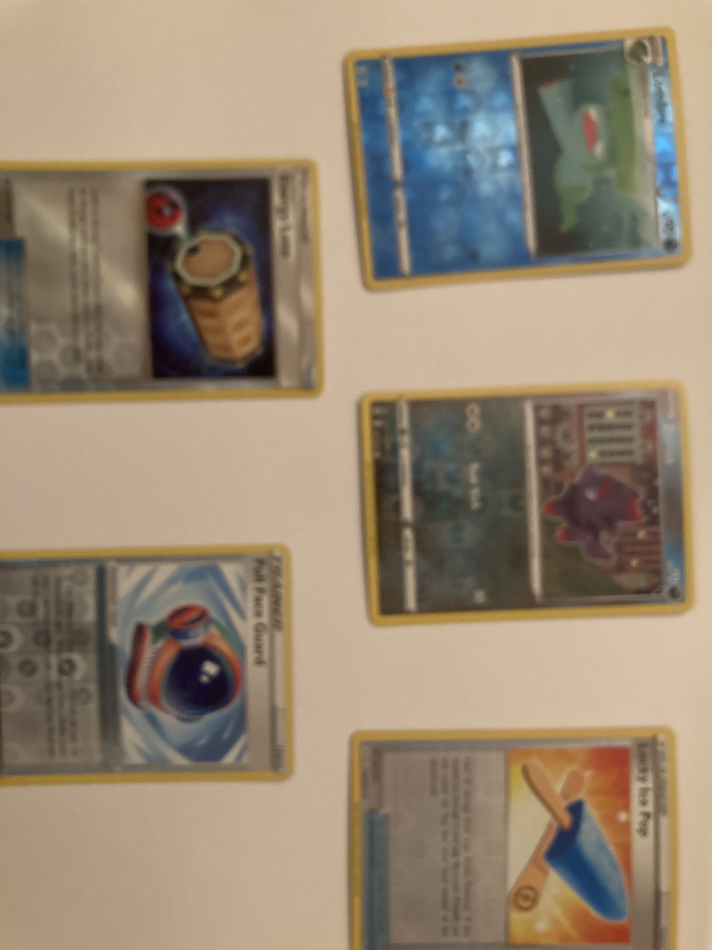 5 Rare Pokémon Cards