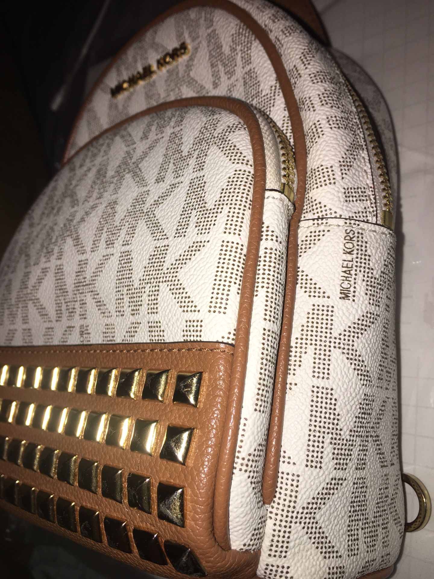 *[DISCONTINUED MICHAEL KORS MINI BACKPACK PURSE]*