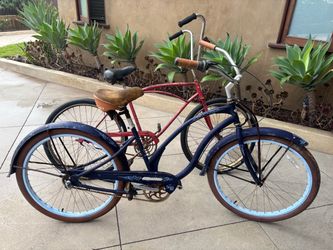 Two beach cruisers Two beach cruisers