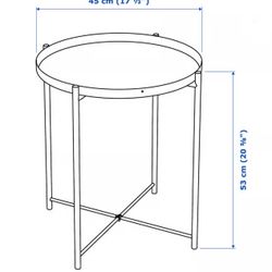 GLADOM Tray table IKEA 