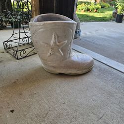 Boot Clay Pots, Planters, Plants. Pottery $55 cada una
