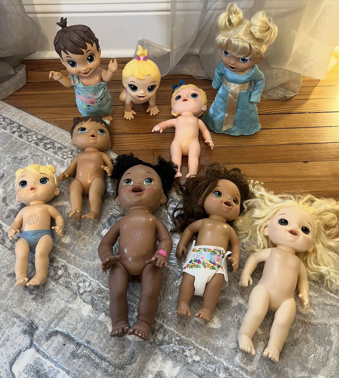 Collection Of Baby Alive With Extras