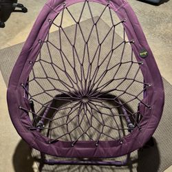 Bungee chair - Purple  (barely Used)