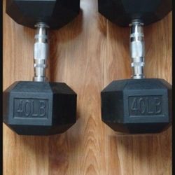 49 Lb Dumbell Set
