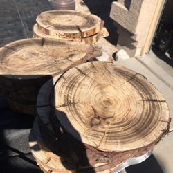 Rustic Real Wood Slices 
