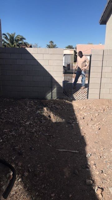 cinder blocks