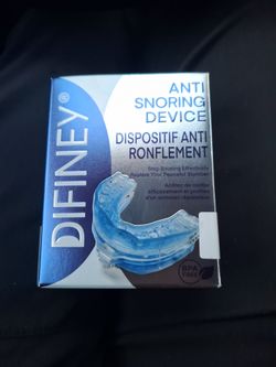 Difiney anti snoring device