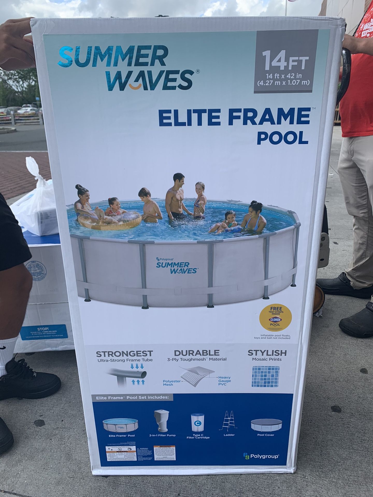 Summer Waves Elite Frame Pool 14ft x 42in