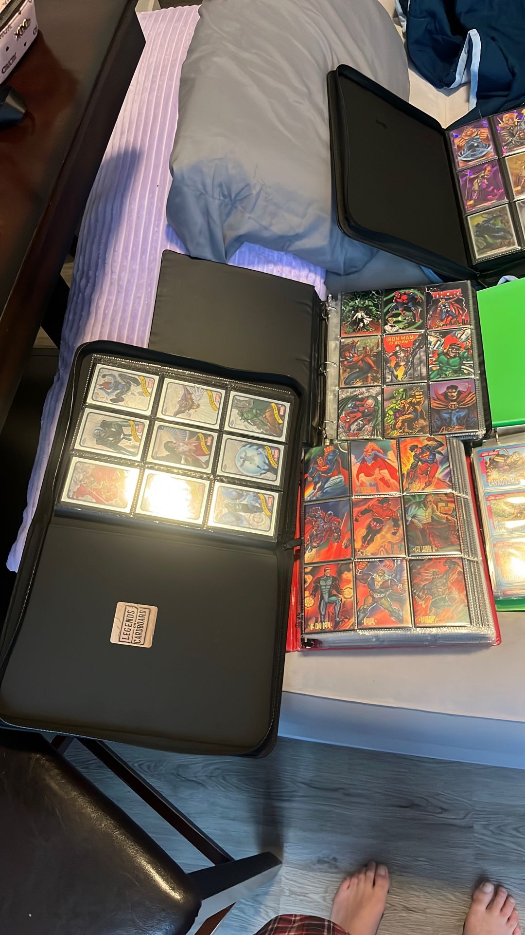 11 Books Full Of Complete Sets And Some Non Complete 