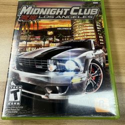 Midnight Club Los Angeles Xbox 360