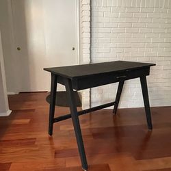 Desk With Wide Drawer