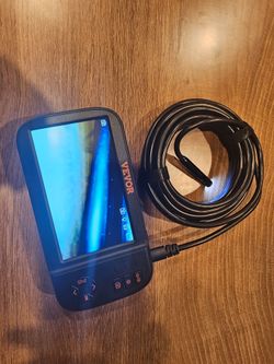 (657)
VEVOR Triple Lens Endoscope Camera, 4.5" IPS Screen Borescope Inspection Camera with 1080P Lens, 10 Adjustable Light, 2860 mAh Battery, Waterpro