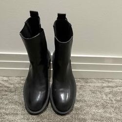 Zara - Leather Chelsea Boots - size EU 38/US 7.5