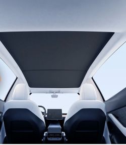 Tesla Model Y 2022 - 2024 sunshade original black color