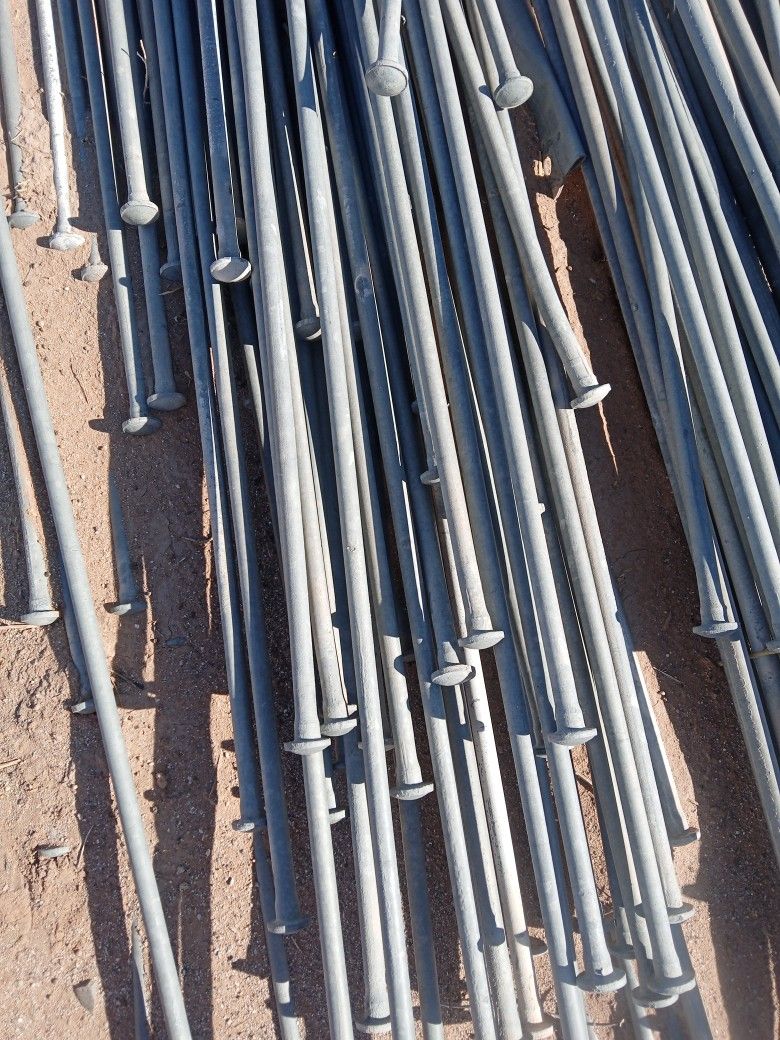 22 Ft Steel Rods 
