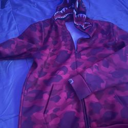 Red Bape Hoodie