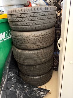 5 tires