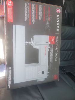 Singer heavy duty 6600C