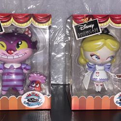 Disney Showcase Collection World Miss Mindy ALICE & CHESHIRE CAT Vinyl Series 2