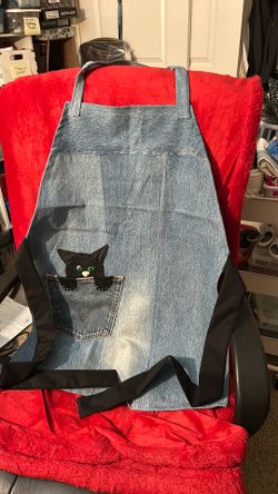 Denim apron