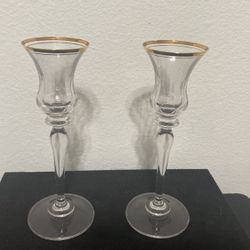 Mikasa Single Lite Candle Holders (2)