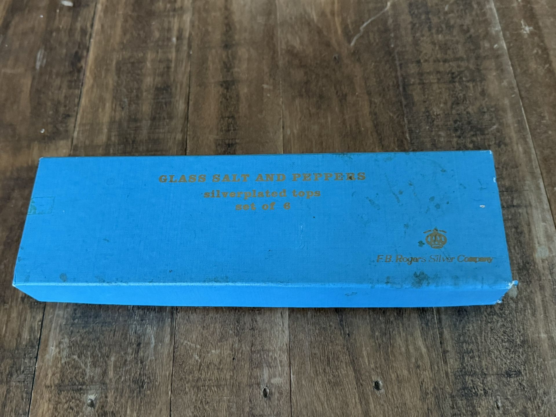 FB Rogers Silver Company Salt/Pepper Shakers