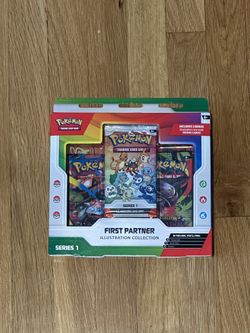 Pokemon First Partner Illustration Collection Box