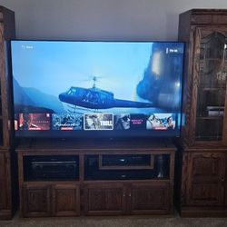 Oak Entertainment Center