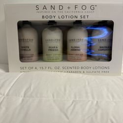 Sand and Fog Body Lotion Set