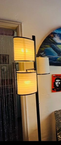 Tri- Bulb Standing Floor lamp