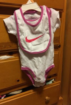 Nike onesie and bib