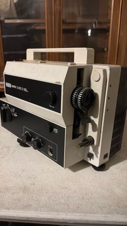 Antique film projector