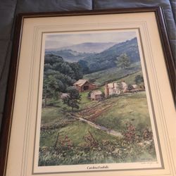 Framed William Mangum “ Carolina Fothills”4-16