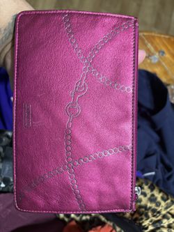 Pink Coach Wristlet 