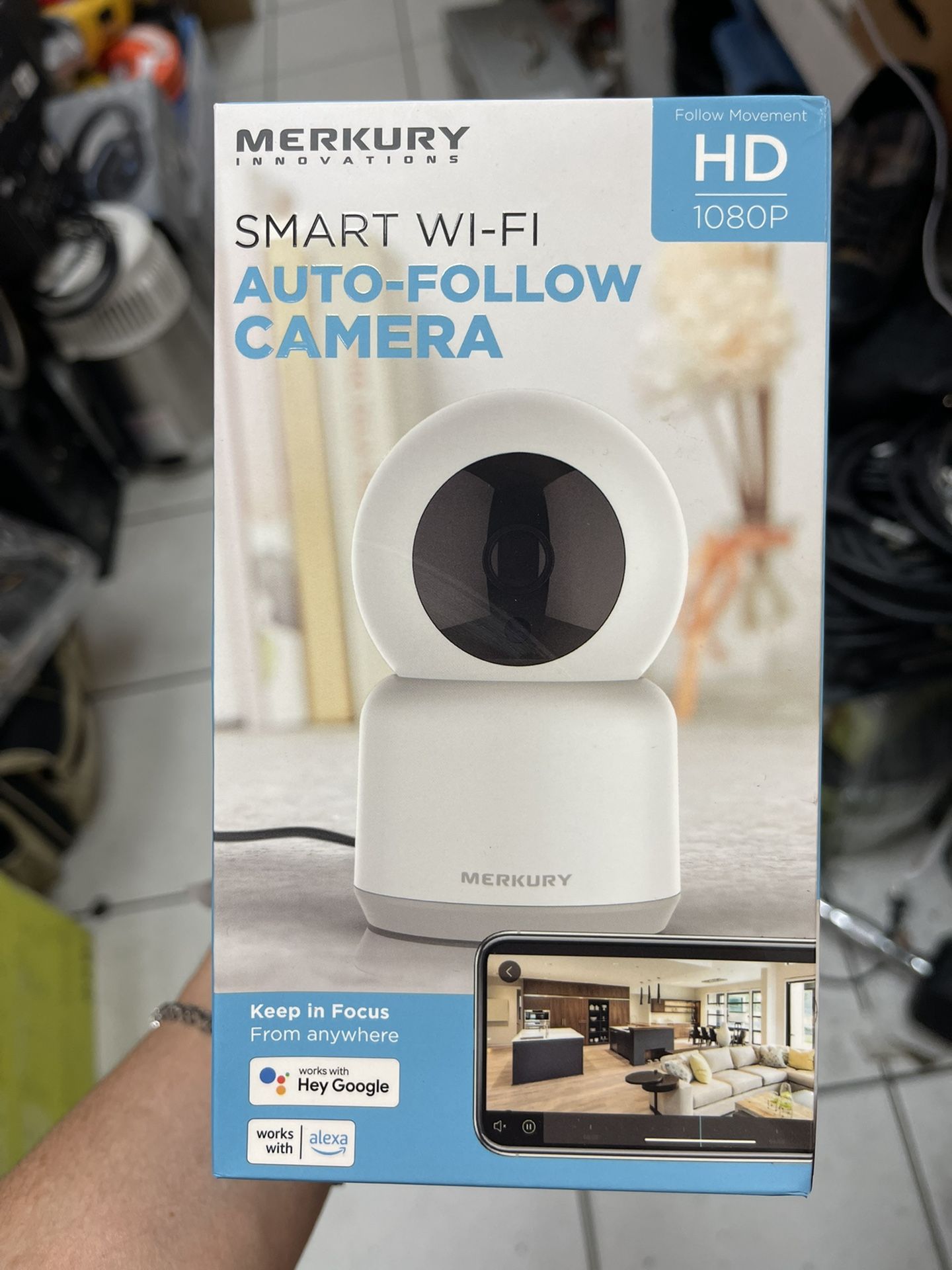 Surveillance Camera Merkury Innovations Smart Floodlight 1080p