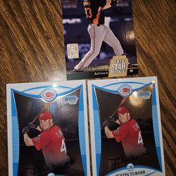3 - 2008 Rookie Topps Chrome Justin Turner