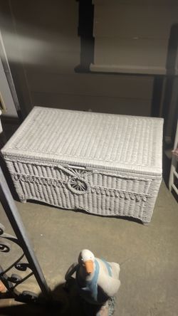 45$  wicker chest