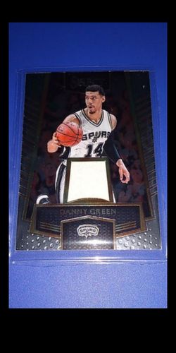 San Antonio Spurs Danny Green (Game-Worn) Jersey Patch Card