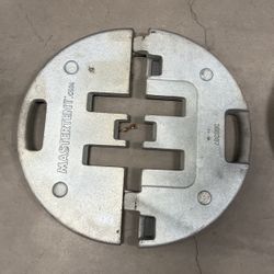 Master Tent Canopy Metal Weights 60 Pounds Per Set