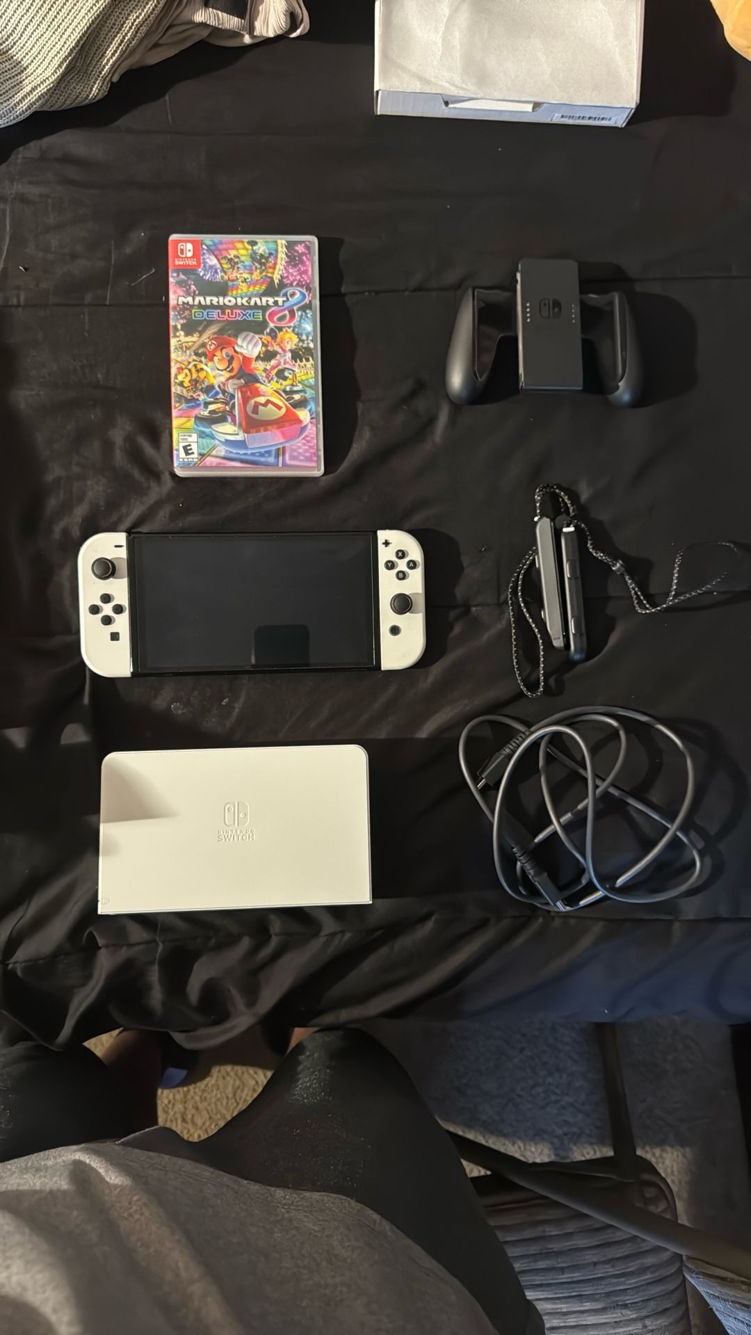 Nintendo Switch OLED Black & White 