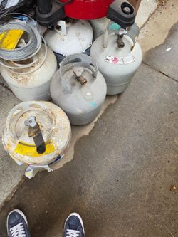 Propane tanks minas de gas
